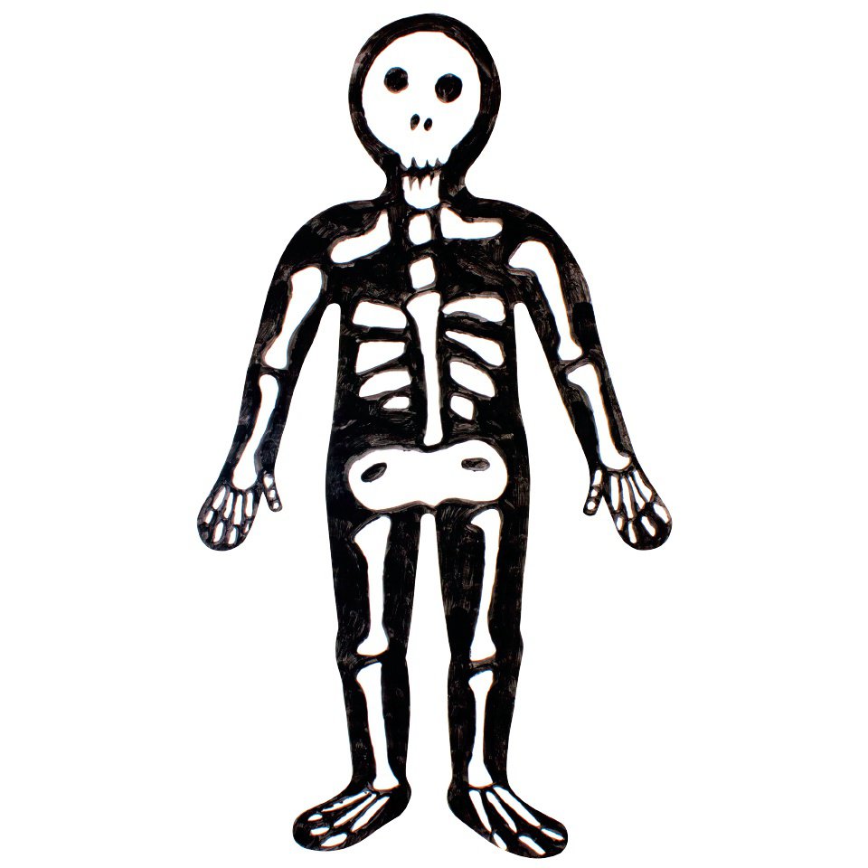 Paper Kids Skeleton Body - CleverPatch