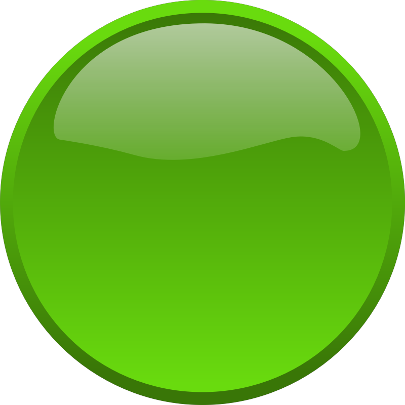 Clipart - Button Green