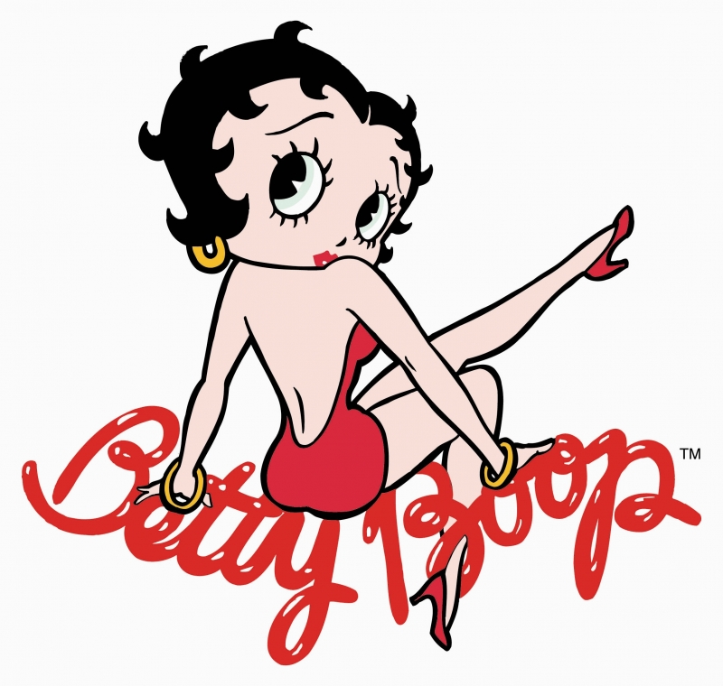 Betty boop cartoon sticker 4 betty boop sticker vinyl decal