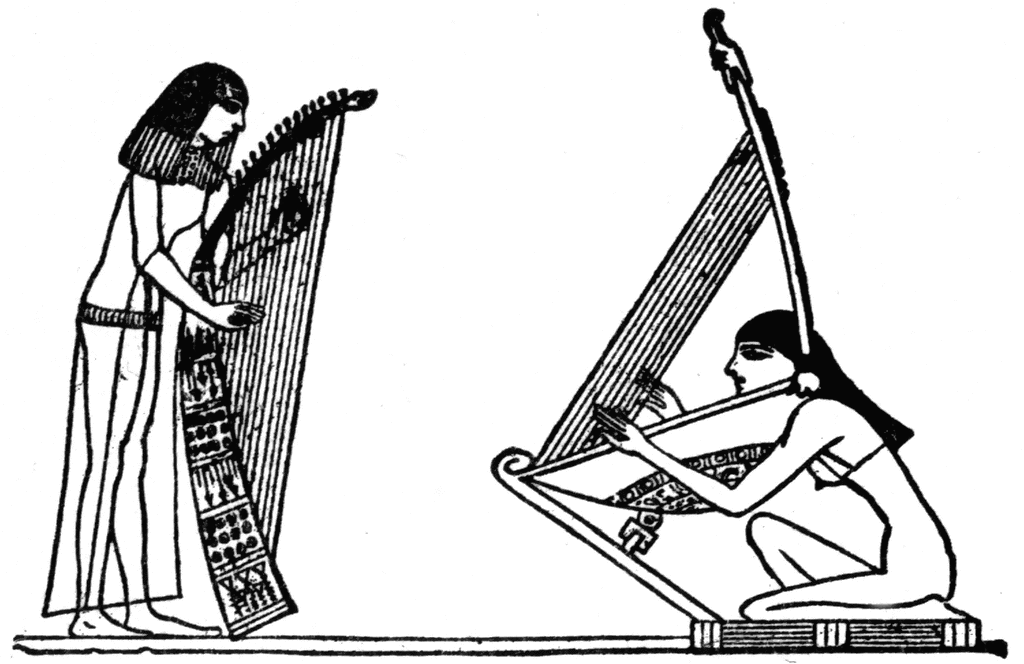 Harp, Egyptian | ClipArt ETC