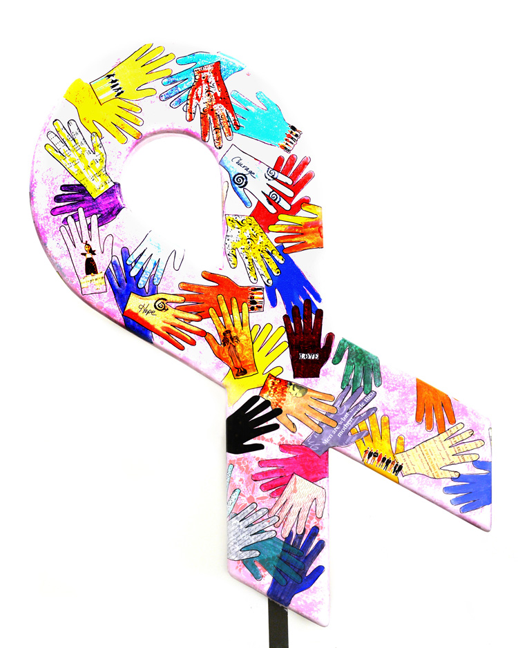 Cancer Ribbon Art