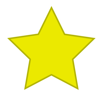 Drawing a vector star