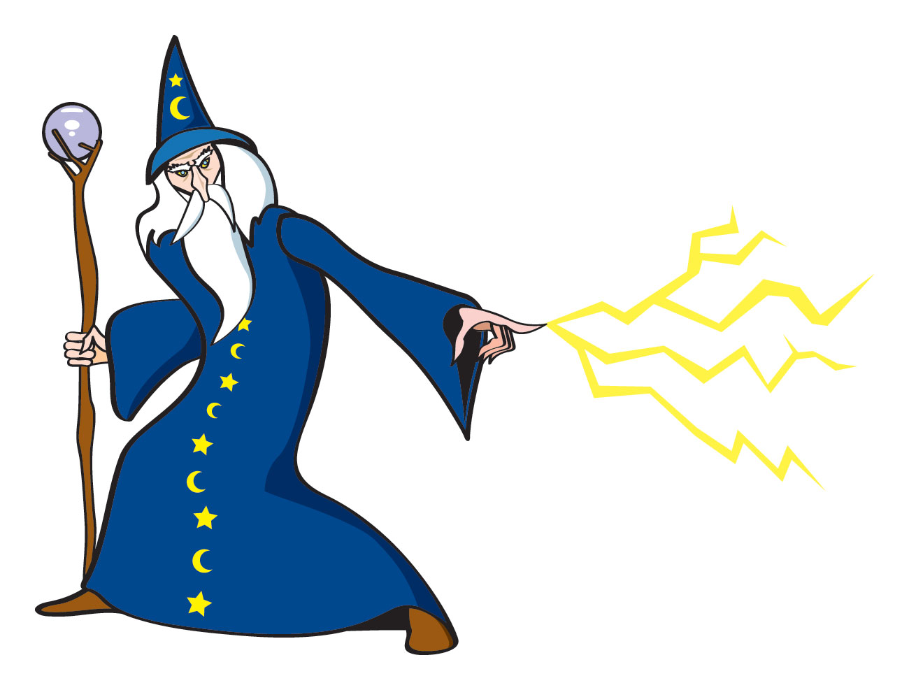Large Evil Angry Wizard