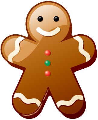 Gingerbread Man - Cliparts.co