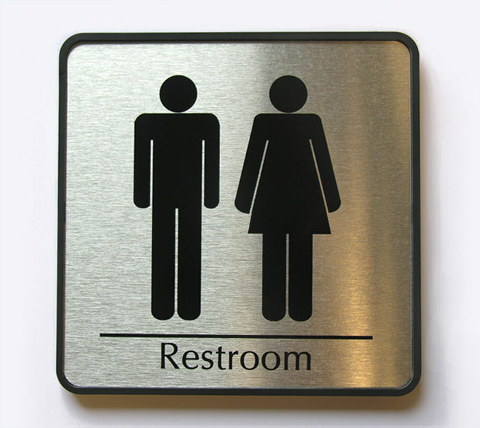 Mens Restroom Sign | Womens Restroom signs | Family, Handicapped ...
