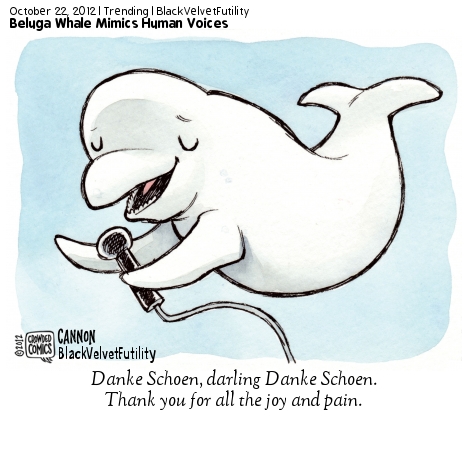 Beluga Whale Mimics Human Voices | Crowded Comics | Our drawings ...