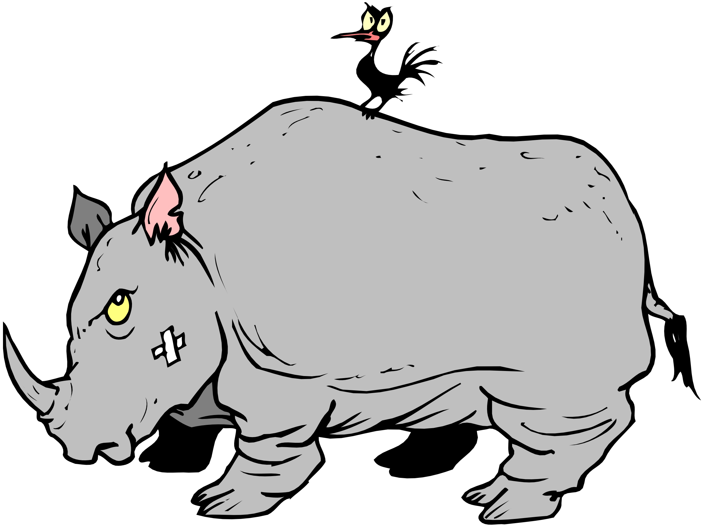 Cartoon Rhino Pictures - Cliparts.co