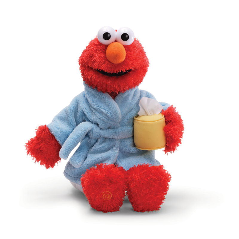 Amazon.com: Gund Sesame Street Everyday Feel Better Elmo 14" Toy ...