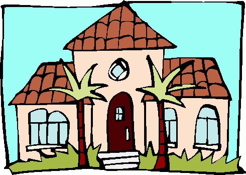 cartoon house clipart free - photo #41