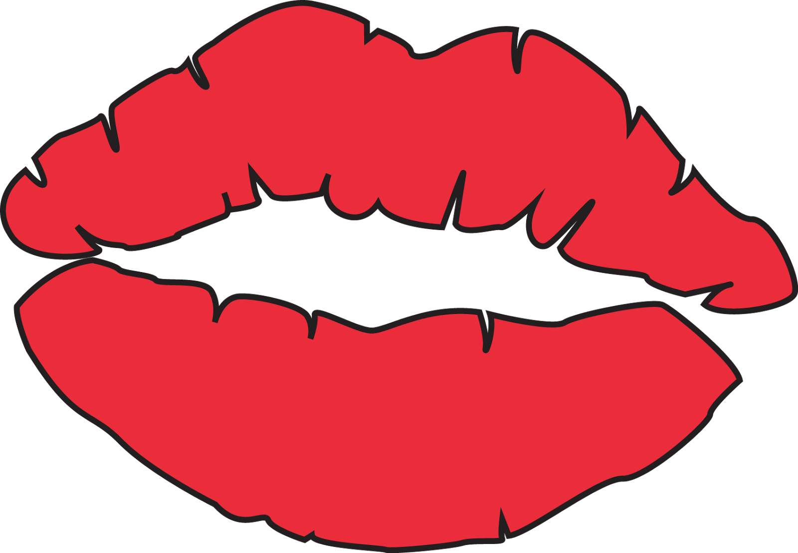 Trends For > Lips Coloring Pages