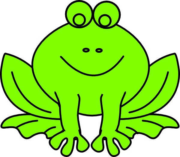Green Frog clip art - vector clip art online, royalty free ...