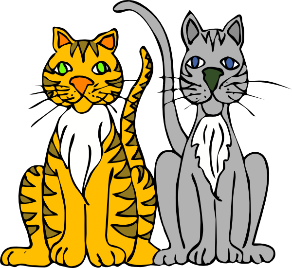 Cartoon Tigers clip art - vector clip art online, royalty free ...