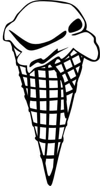 Ice Cream Cones Ff Menu clip art - vector clip art online, royalty ...