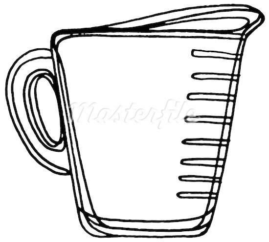 cup clipart black and white - photo #42