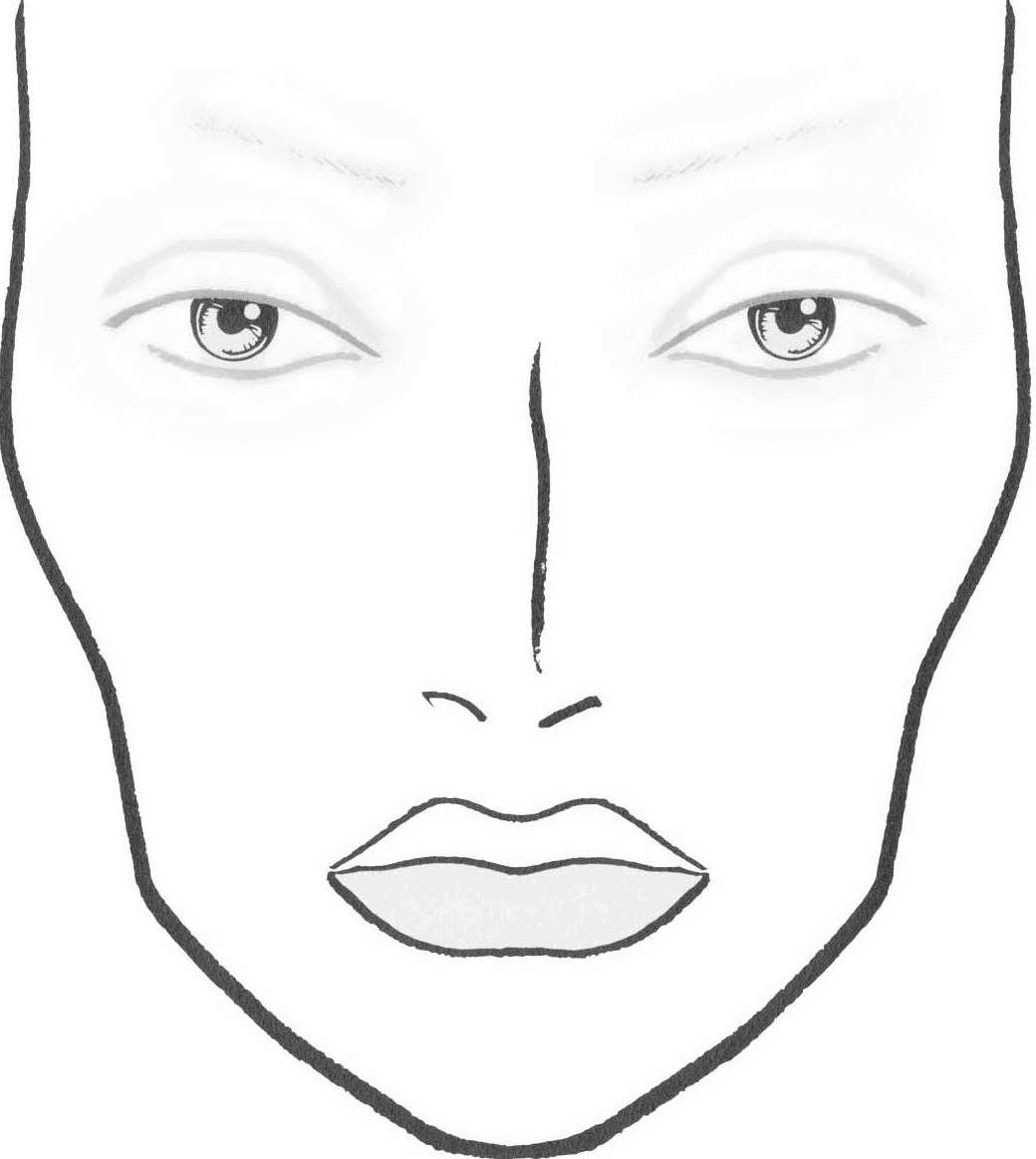 Blank Face Outline Cliparts co