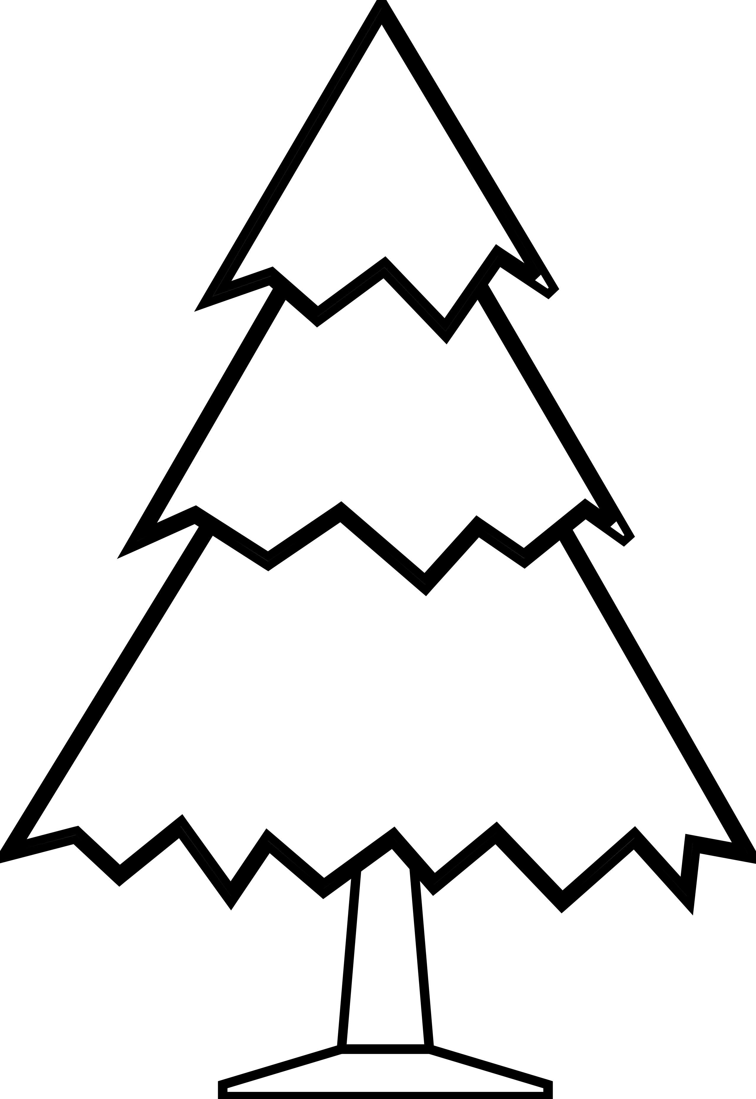 Christmas Tree Artwork - ClipArt Best