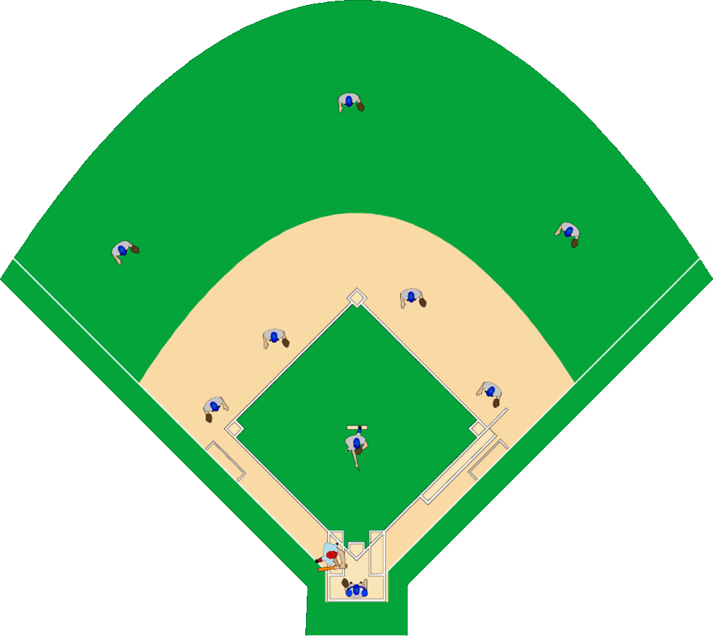 Blank Baseball Field Diagram Cliparts.co