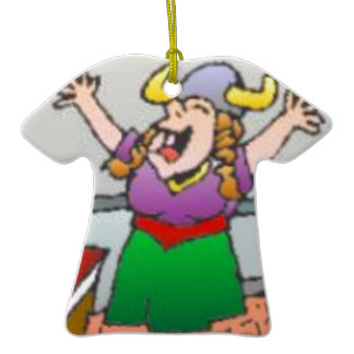 Cartoon Viking Ornaments, Cartoon Viking Ornament Designs for any ...