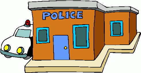 Pix For > Clip Art Police Station