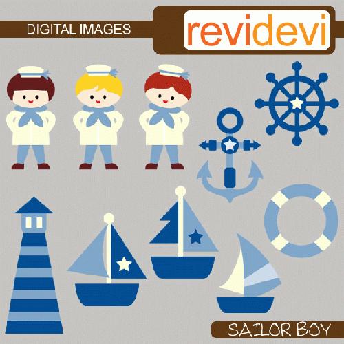 My Grafico: Sailor Boy Clipart