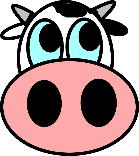 clipart cow head - photo #18