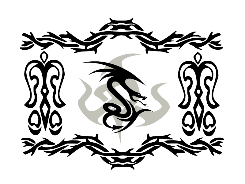 Tribal Flying Dragon Tattoo Designs Ideas by Ekeytattooscom ...