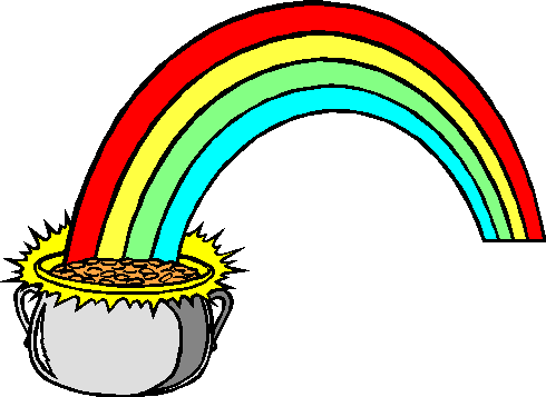 Free Rainbow Clipart - Public Domain Holiday/StPatrick clip art ...