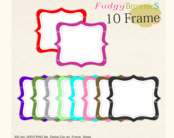 Popular items for frame clip art on Etsy