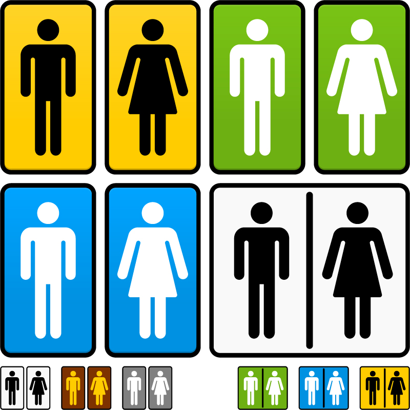 Toilet Signs | Lazy Drawing