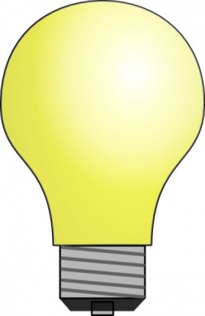 Lightbulb clip art Vector | Free Download