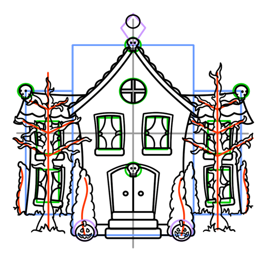 Cartoon Pictures Of Haunted Houses - ClipArt Best