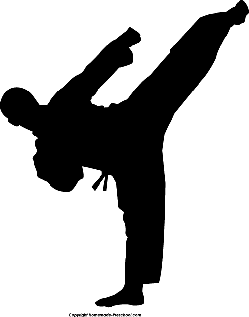 cartoon karate clip art free - photo #32