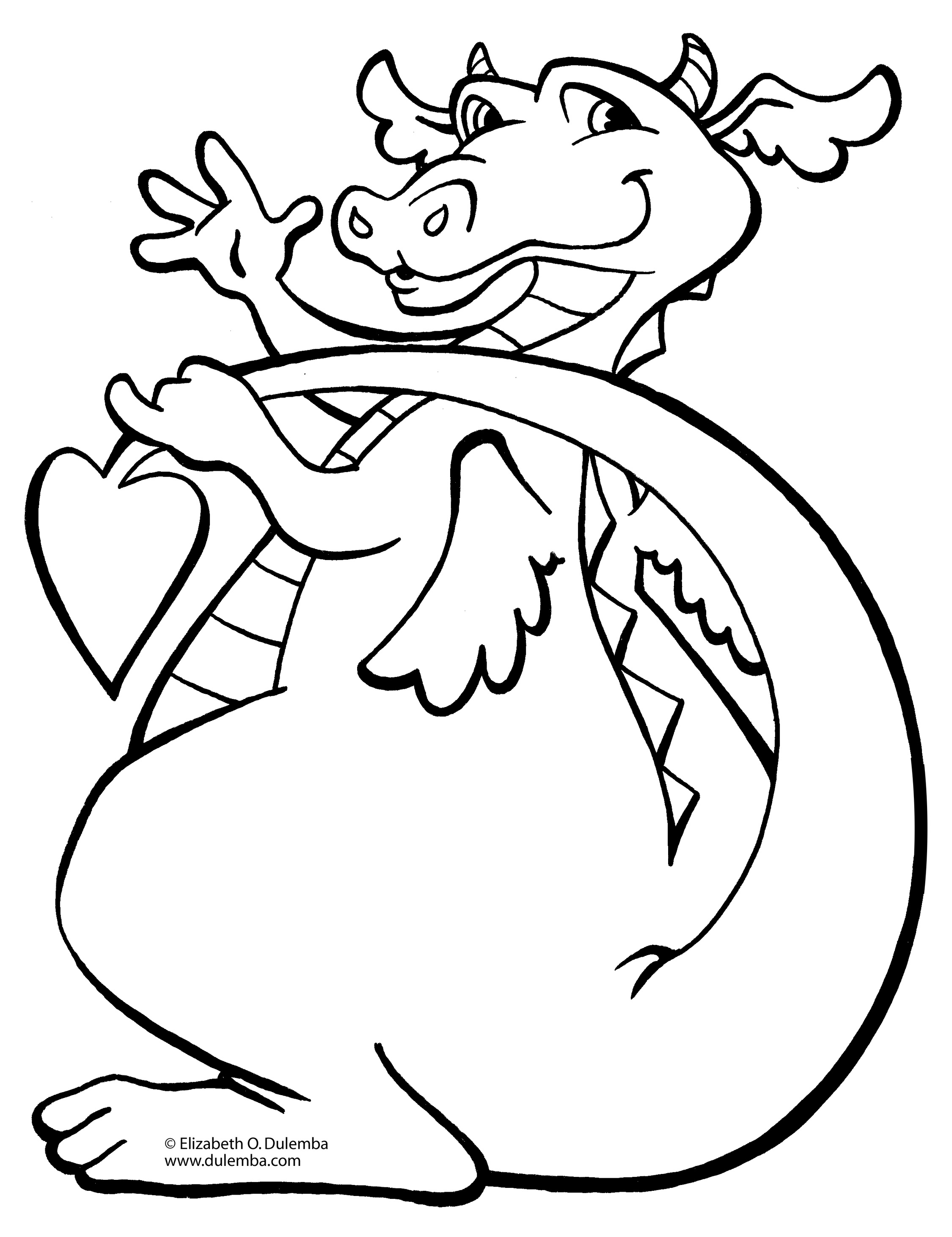 cool dragon coloring pages | Coloring Picture HD For Kids ...