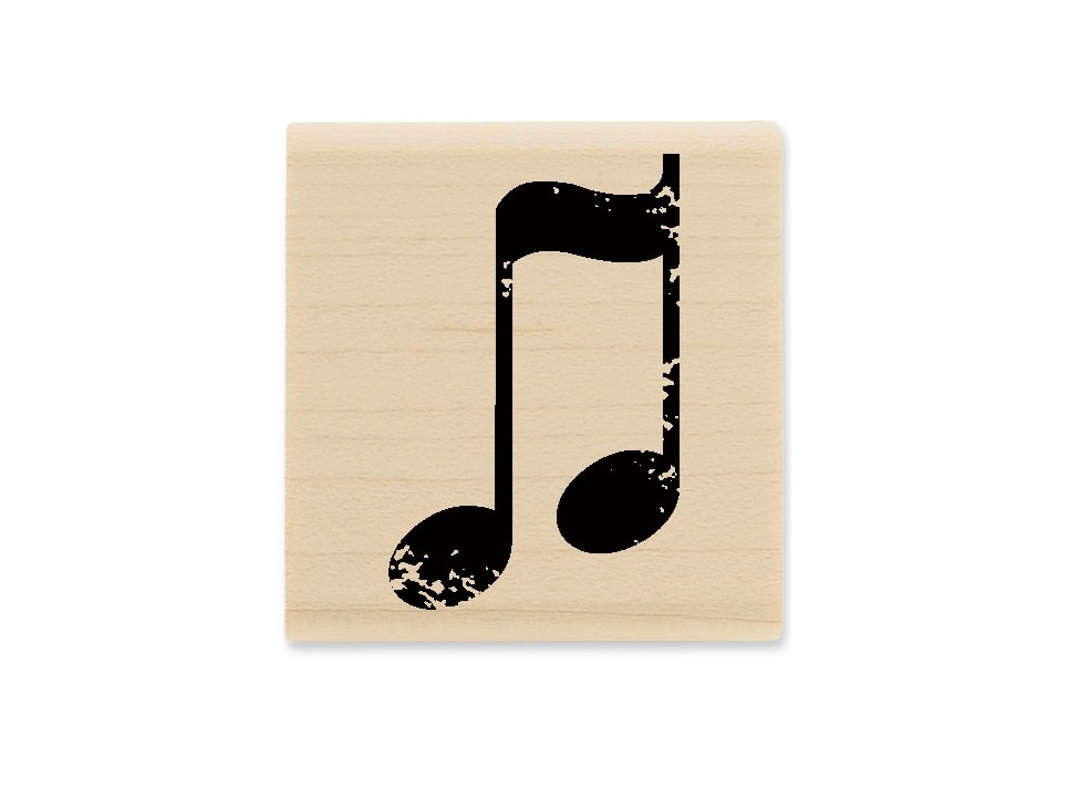 Stampabilities Textured Eighth Notes Rubber Stamp | Shop Hobby Lobby