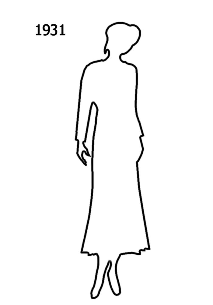 Woman Silhouette Outline Images & Pictures - Becuo - Cliparts.co