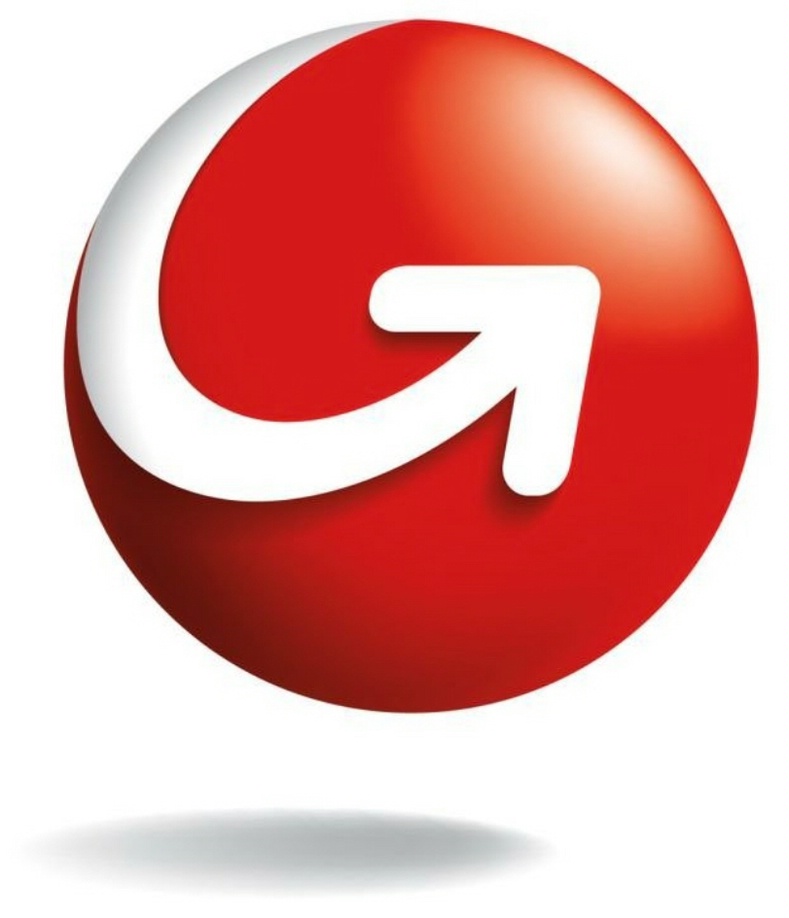 CURVED ARROW INDENTS BALL by MoneyGram Payment Systems, Inc. - 1534895