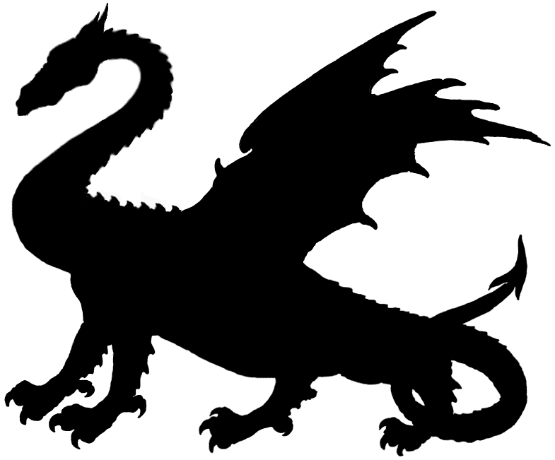 Gallery For > Simple Dragon Silhouette