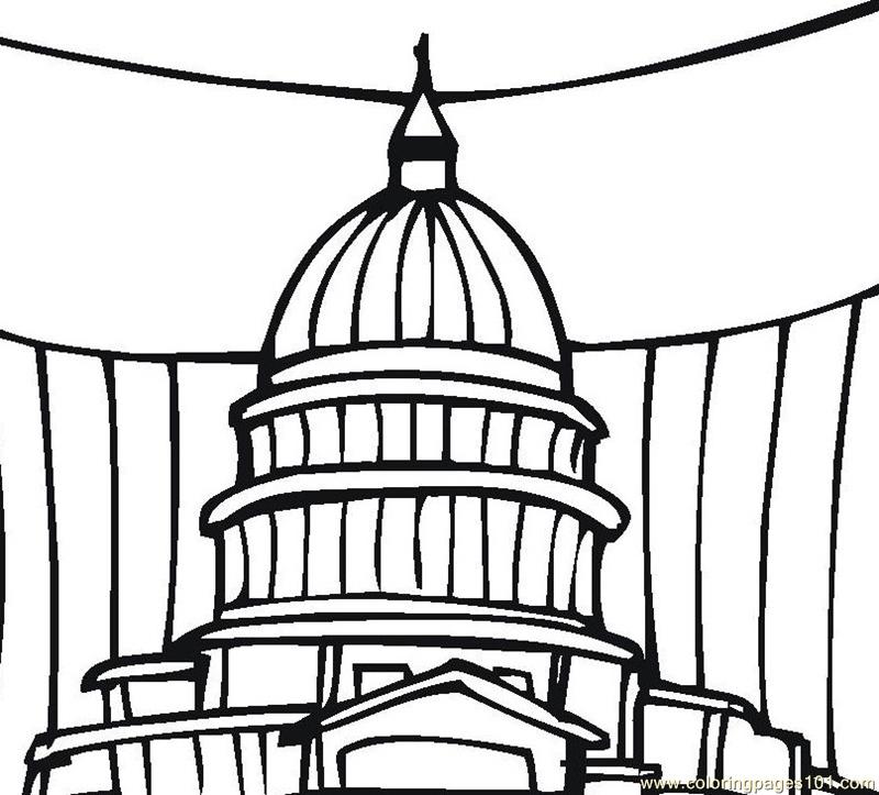 Coloring Pages 3 Branches Of Government | Paint for kids online