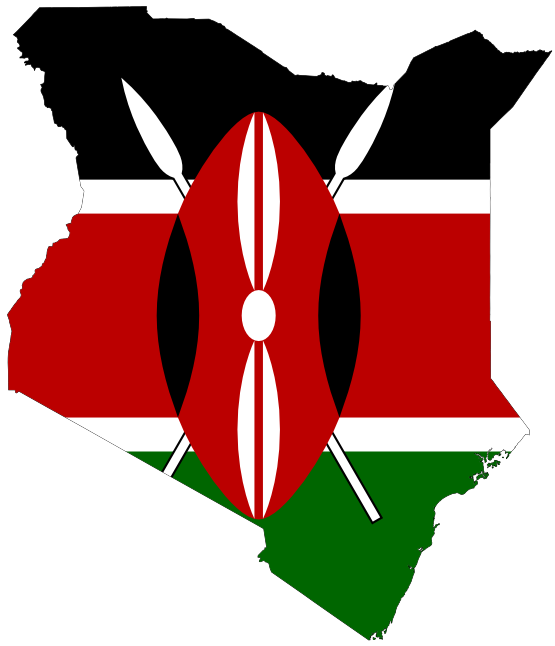 Flag Map of Kenya flagartist.com Flag SVG YouTube Facebook ...