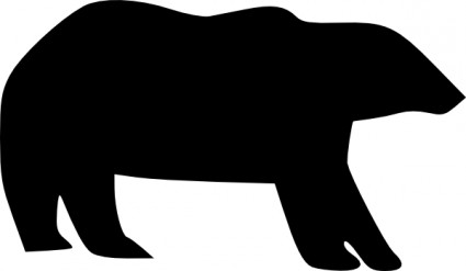 Bear silhouette vector art Free vector for free download (about 6 ...