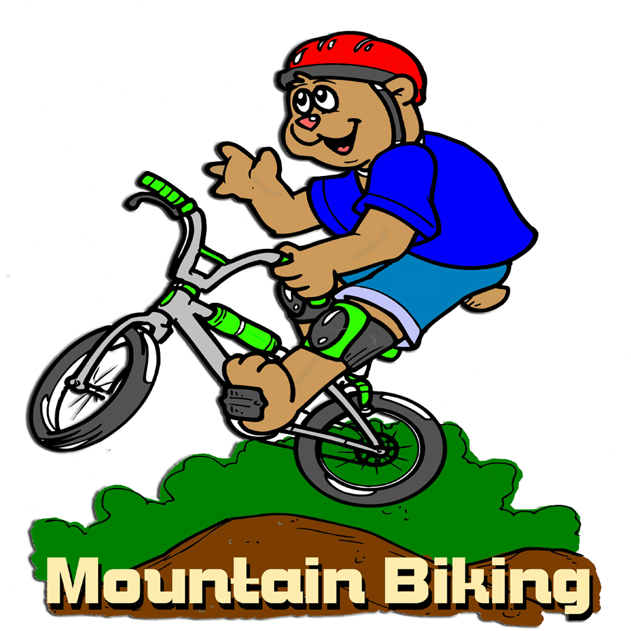 Mountain Biking Cartoon Picture Clipart - Free Clip Art Images