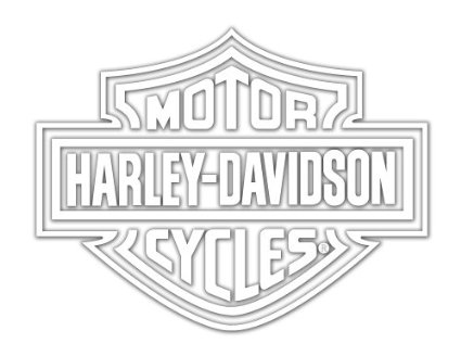 Amazon.com: Harley-Davidson Logo Cutz Rear Window Decal: Harley ...