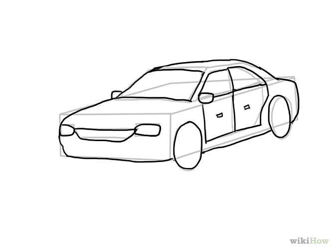 4 Easy Ways to Draw Cars (with Pictures) - wikiHow