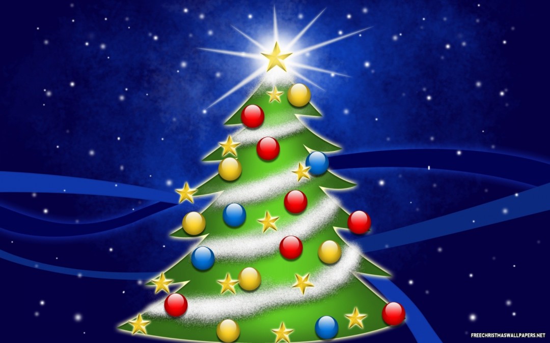 Incredible Christmas Tree Cartoon Hd Wallpaper 1080x675PX ...