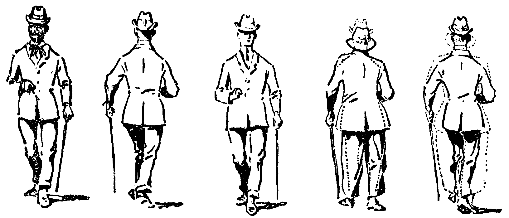 Walking Man Drawing - Cliparts.co