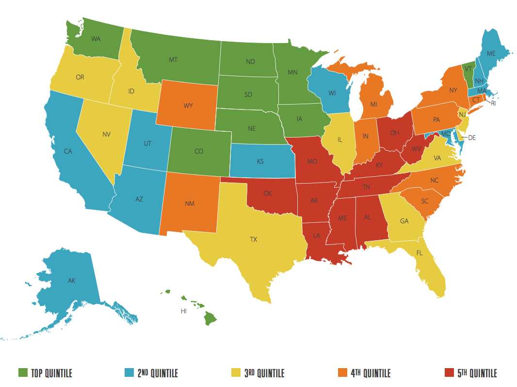 Happiest States In America - Business Insider