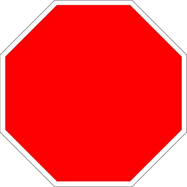 File:Blank stop sign octagon.svg | silhouette cameo | Pinterest