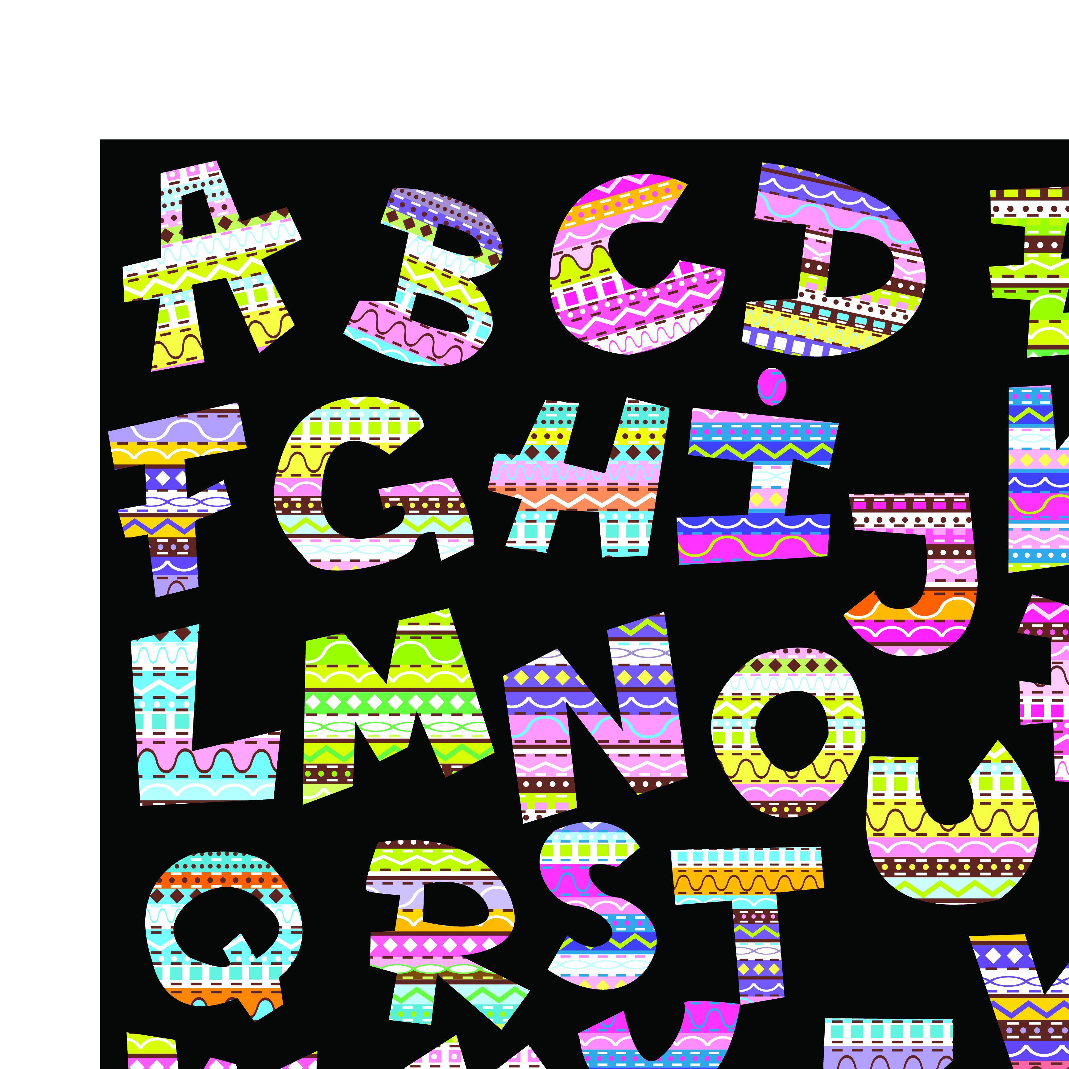 Images For > Cool Letter Designs Alphabet