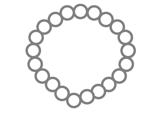 Necklace Black And White Clipart - ClipArt Best