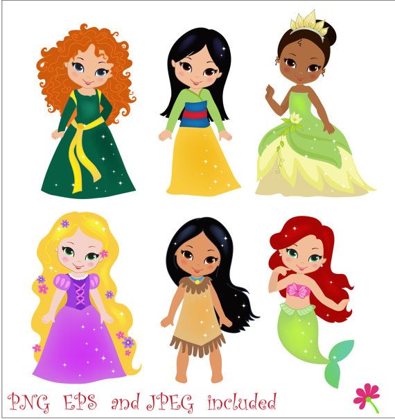 Princess 03 Digital Clipart / Princess Clip Art / Fairytale Princess …
